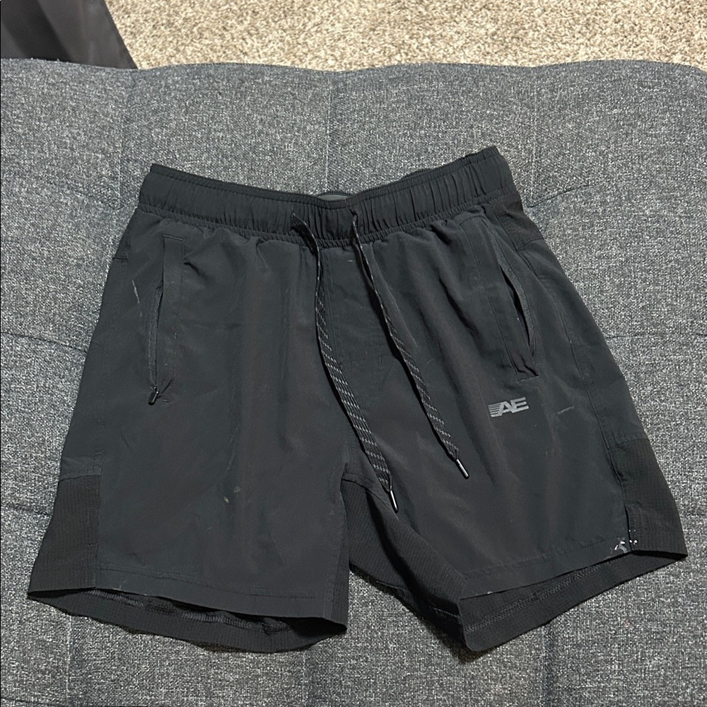 American Eagle Outfitters Men's Charcoal Athletic Shorts